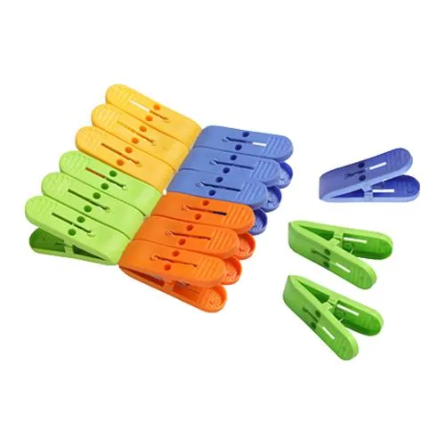 1365 Plastic Cloth Clips for cloth Dying cloth clips (multicolour)