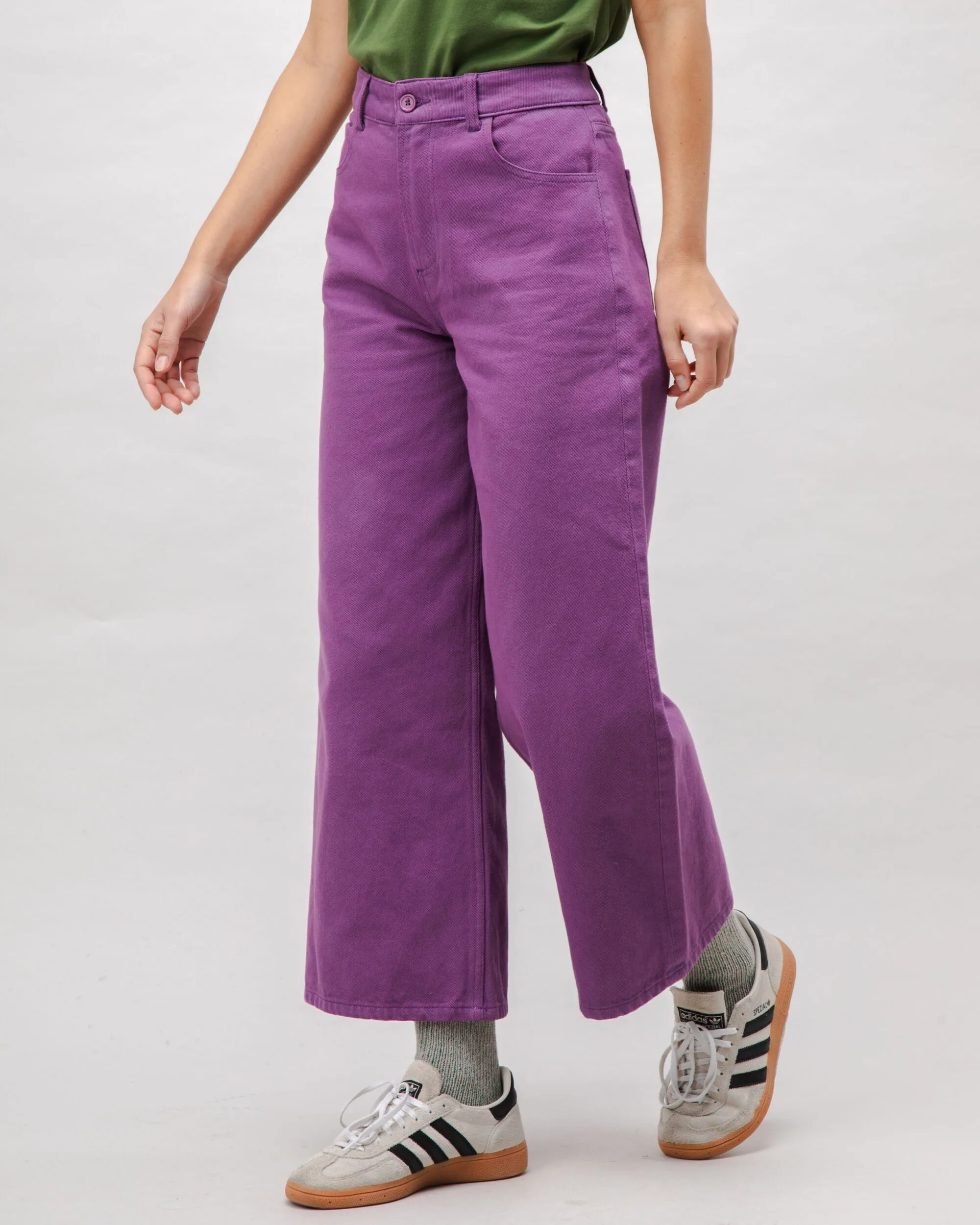 5 Pocket Cotton Twill Pants Orchid