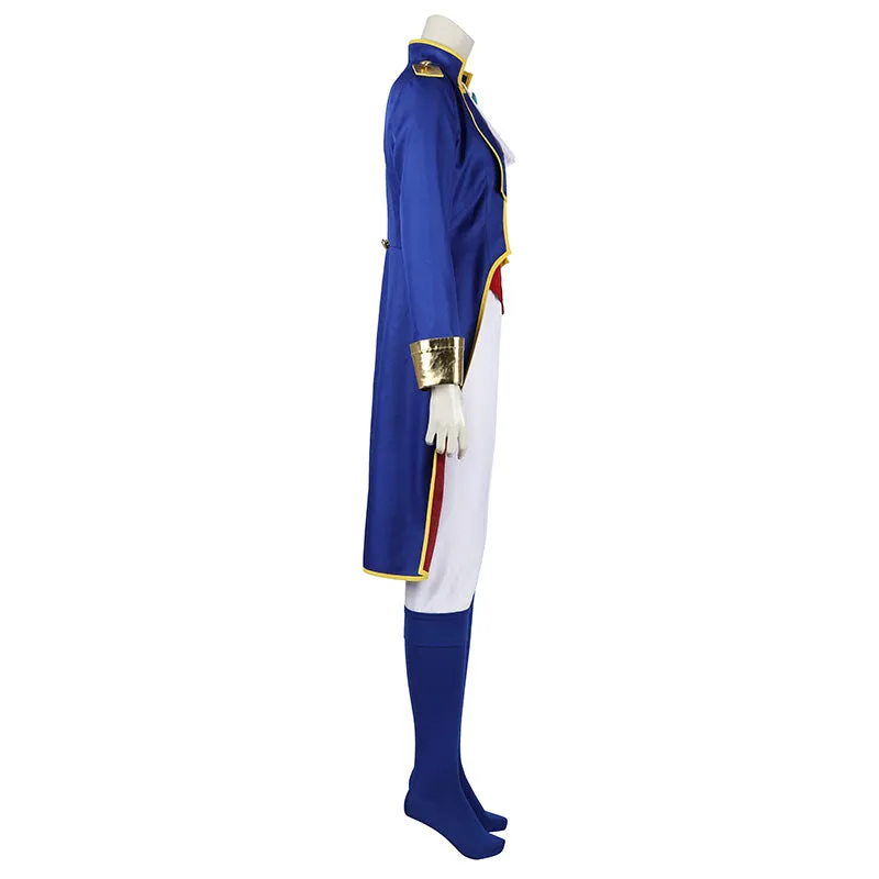 Aldult Size Princess Peach: Showtime! Swordsman Peach Cosplay Costume