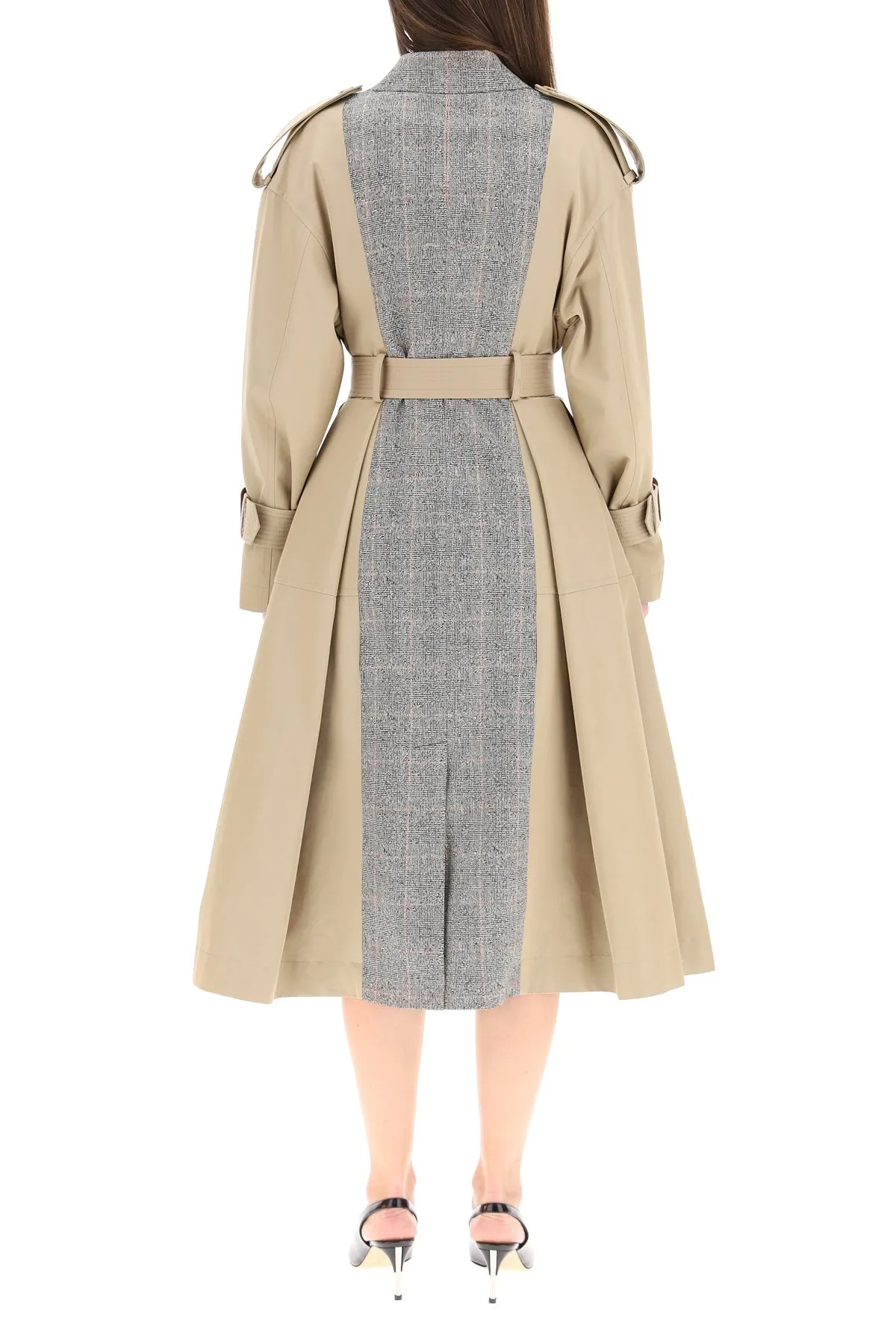 Alexander McQueen Spliced Trench Coat