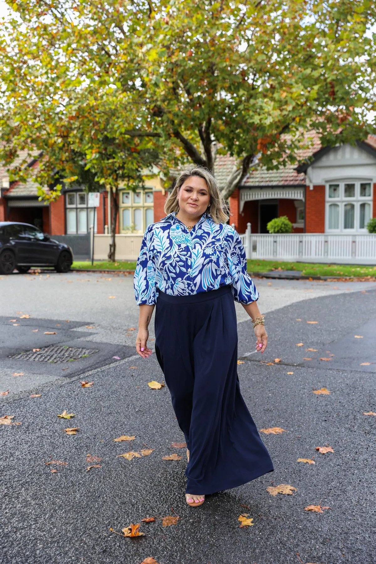 Alva Culottes - Navy