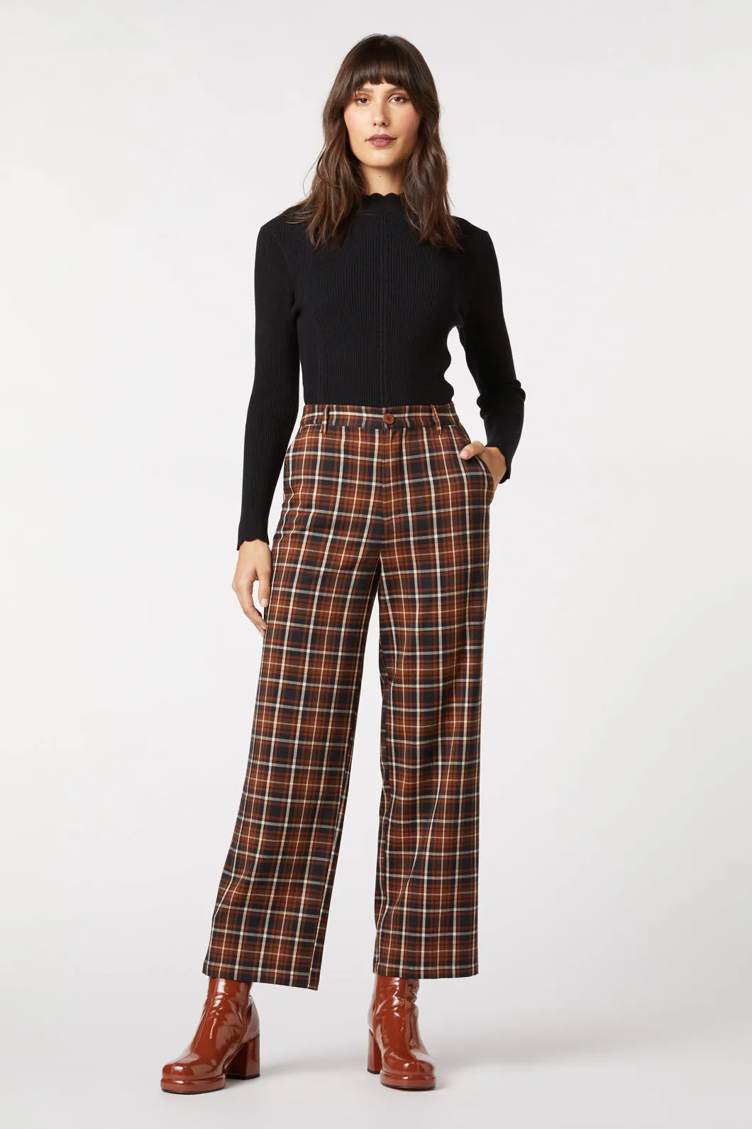 Amber Check Pant