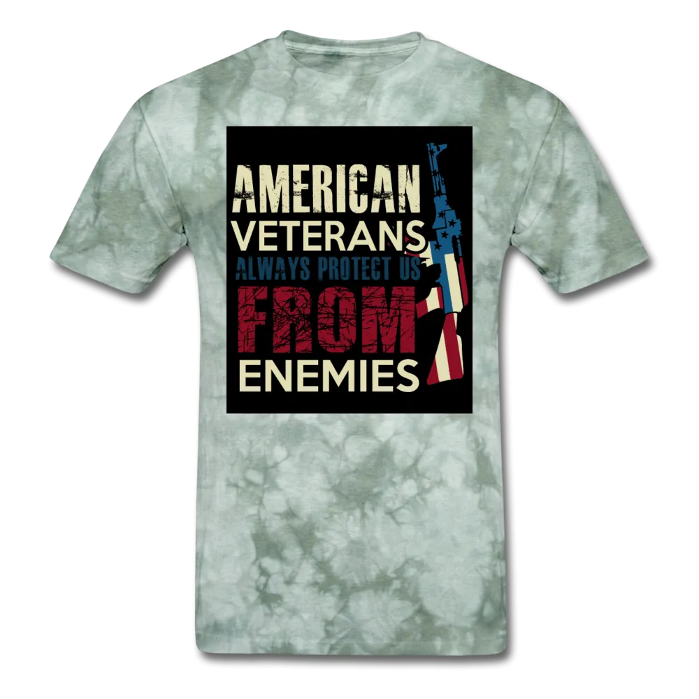 American Veterans Always Protect Us From Enemies Men's Classic T-Shirt