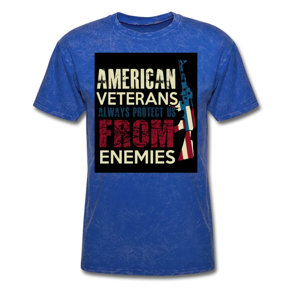 American Veterans Always Protect Us From Enemies Men's Classic T-Shirt