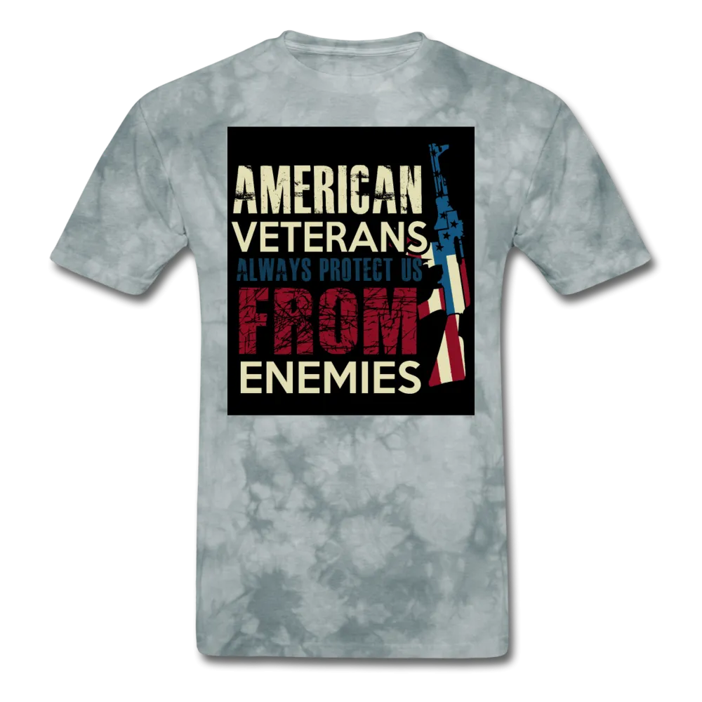 American Veterans Always Protect Us From Enemies Men's Classic T-Shirt