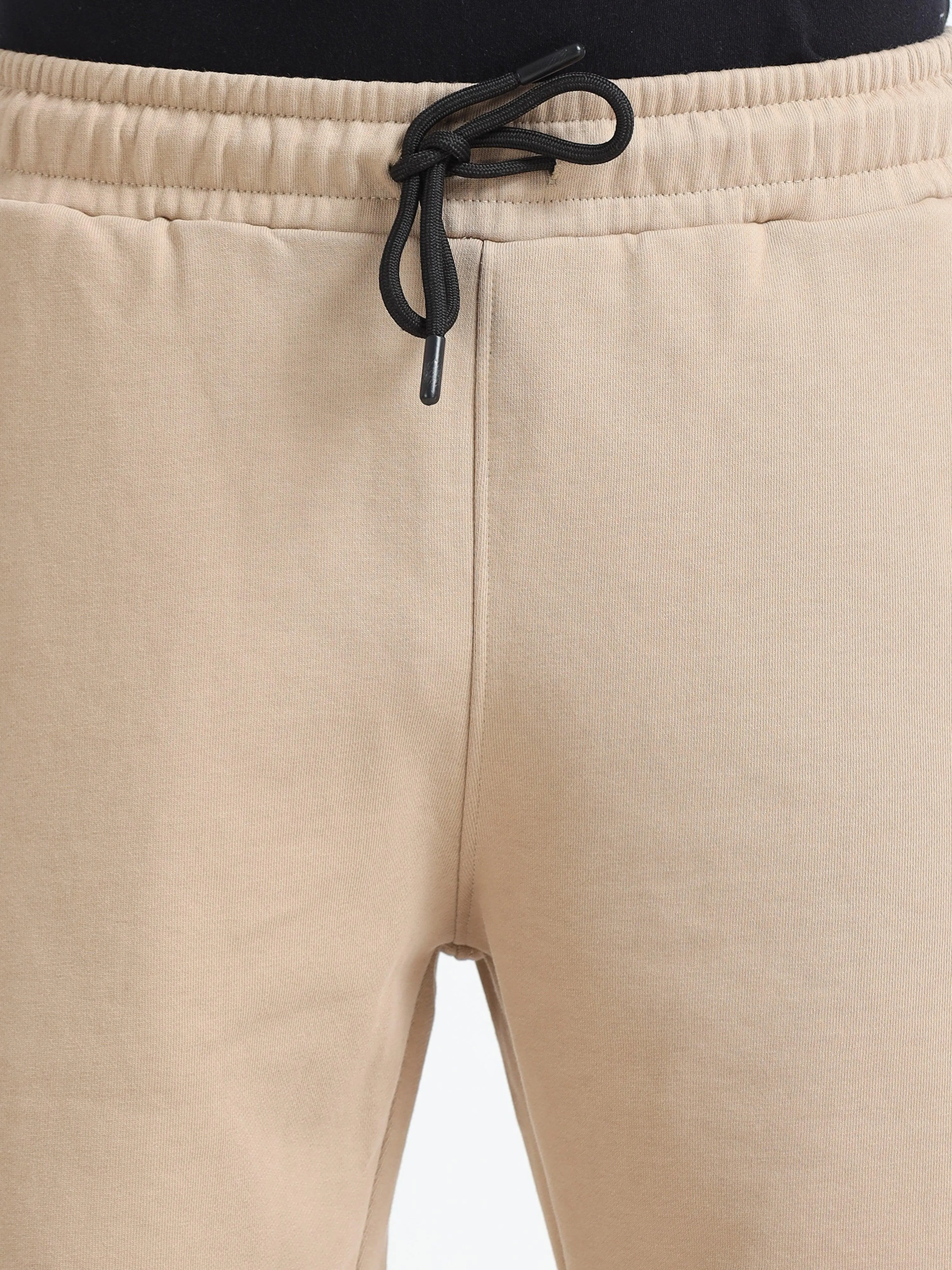 Asheran - Plain Cotton Shorts - Khaki