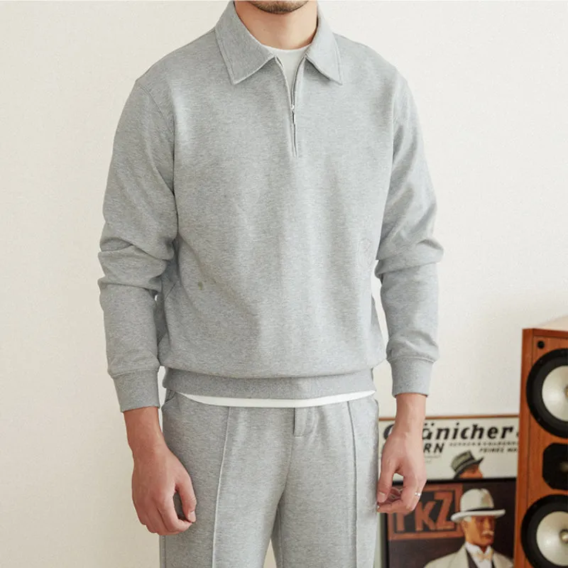 Autumn and Winter POLO Casual Sports Sweatshirt Trousers