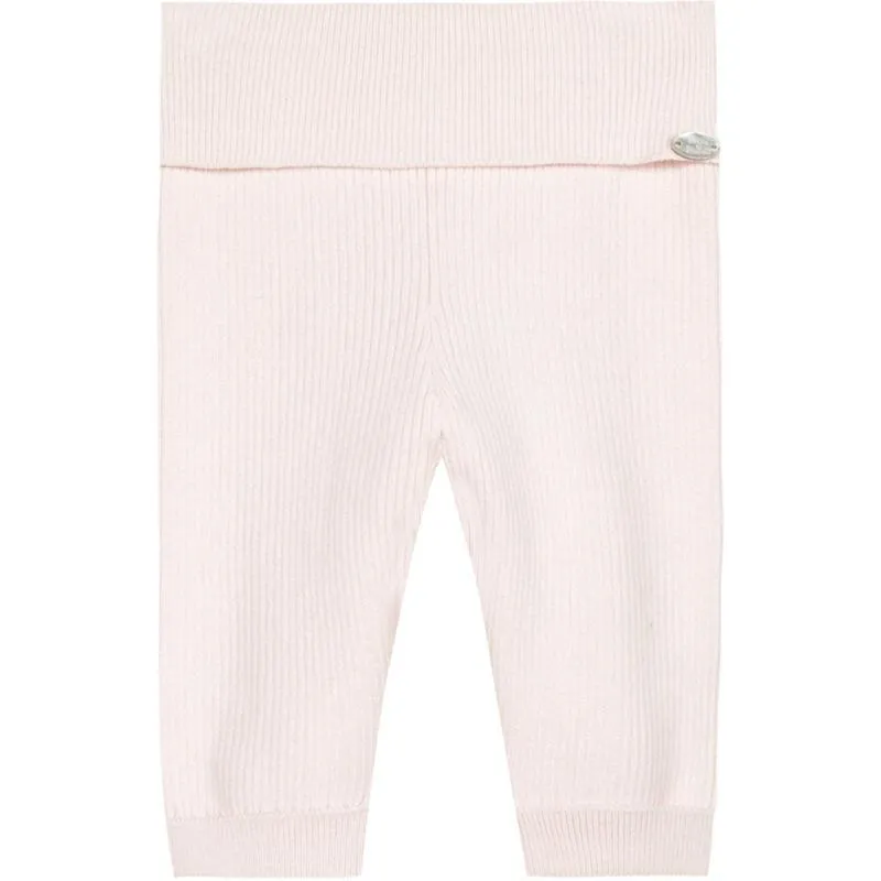 Baby Girls Pink Cashmere Trousers