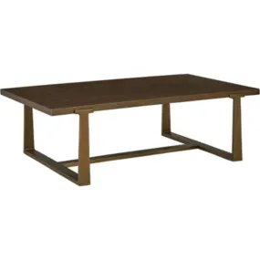 Balintmore Coffee Table - Brown/Gold Finish