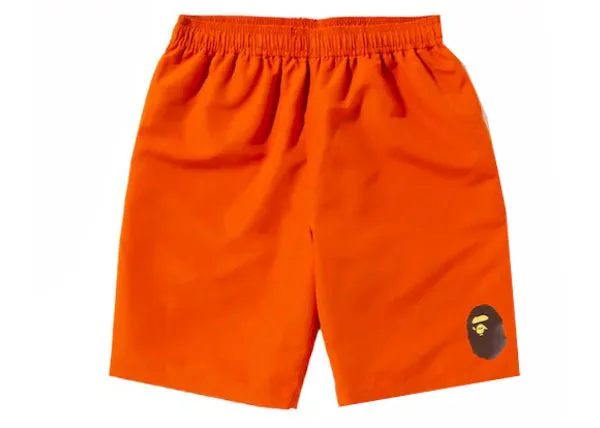 BAPE Beach Japan 2022 Exclusive Pack Shorts Orange