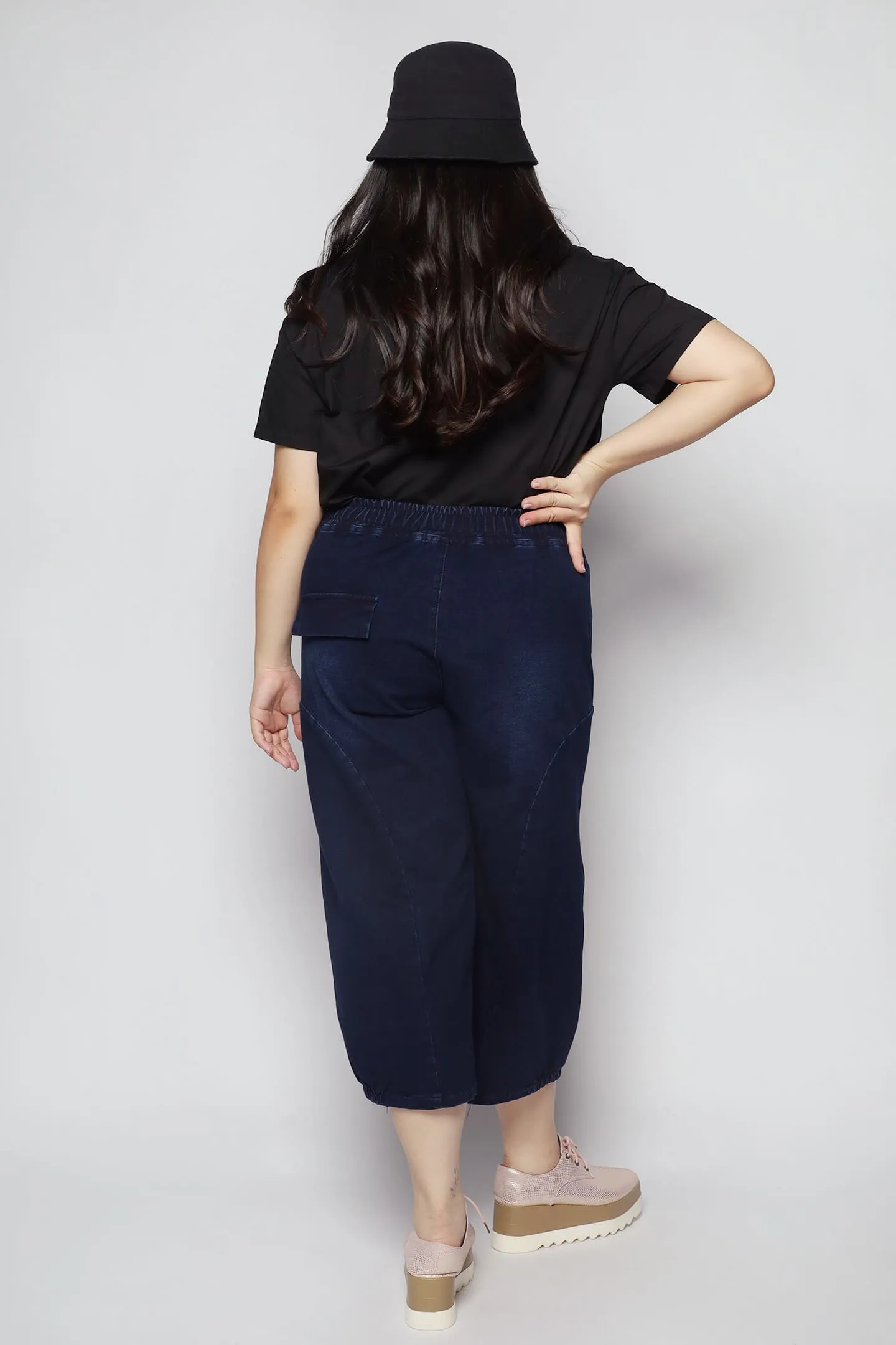 Bei Culottes in Blue Denim