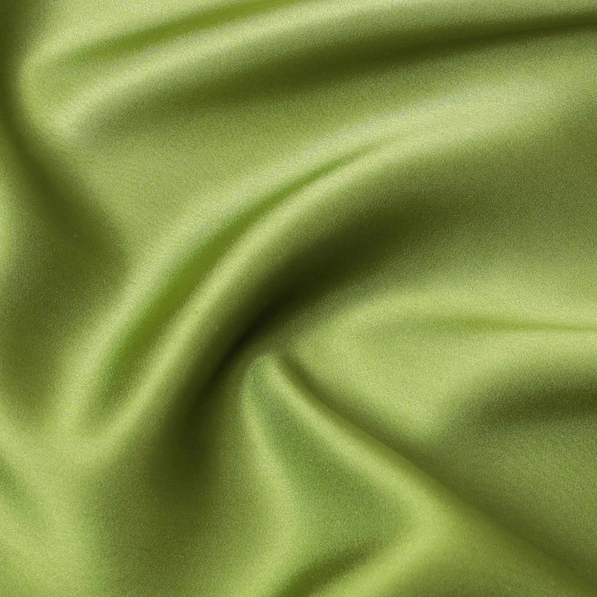 Beige to olive green premium pure silk satin fabric in ombre design-D12501