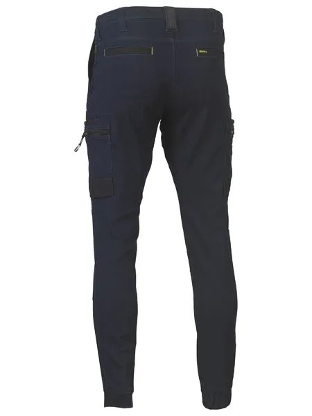 Bisley Flex And Move™ Stretch Denim Cargo Cuffed Pants (BPC6335)