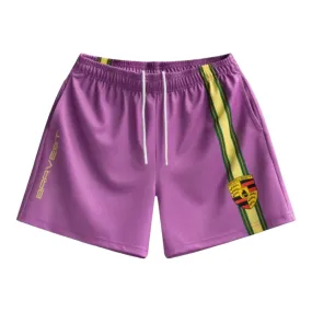 Bravest Studios Shorts Racing Purple