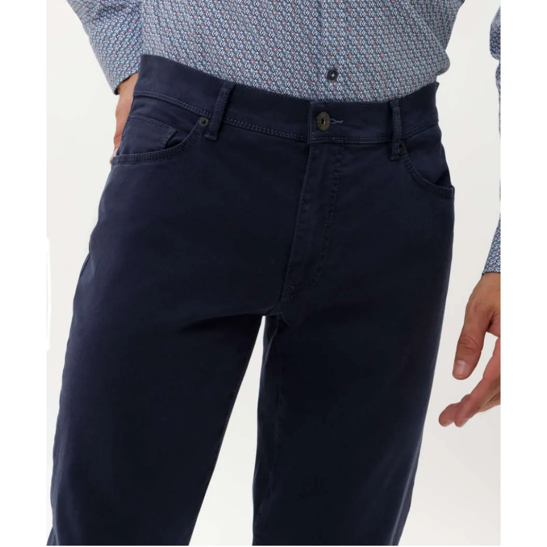 Brax Five-pocket Pants Marathon quality Cadiz 81-3507 Athletic Navy