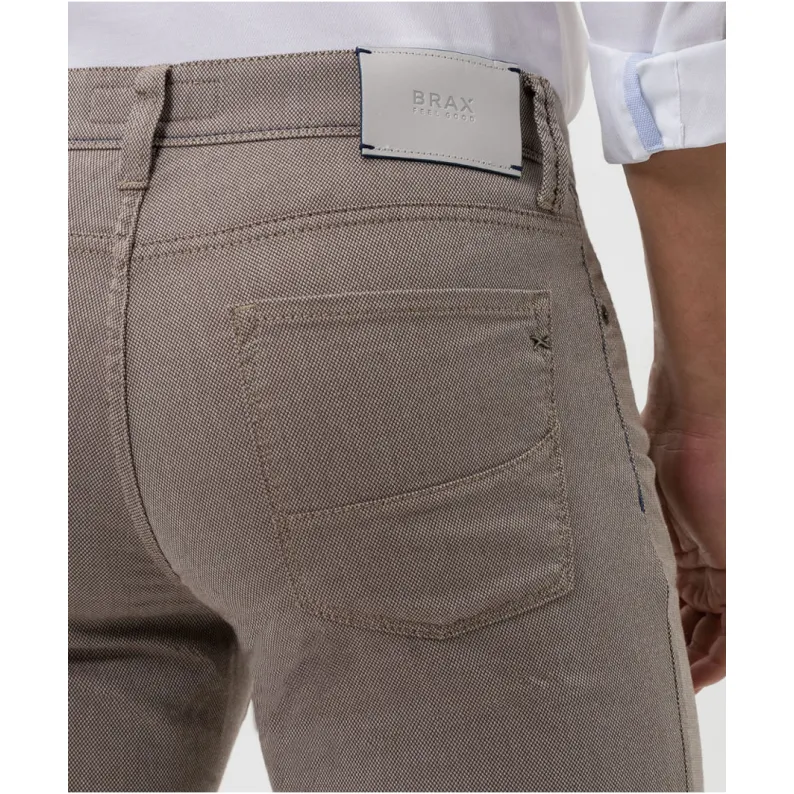 Brax Five-pocket trousers with contemporary look 84-1304 Seaqual - Sand