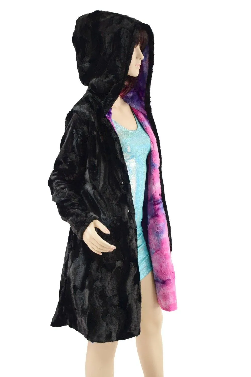 Build Your Own Reversible Double Minky A Line Coat