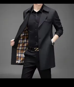 Business Casual Coat Male Woolen Jacket  N8547215