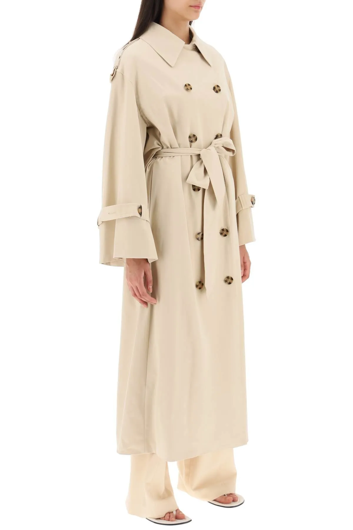 By malene birger 'alanis' double-breasted trench coat