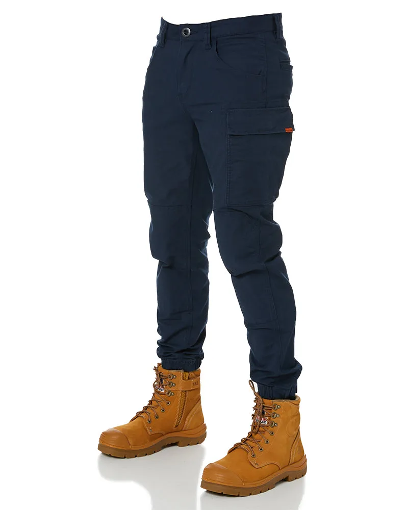 Caliper Cuffed Pant - Navy