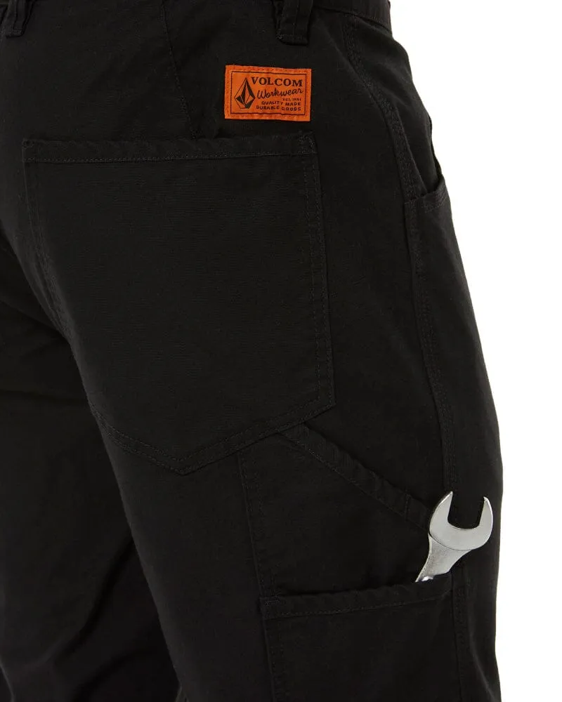 Caliper Relaxed Work Pant - Black