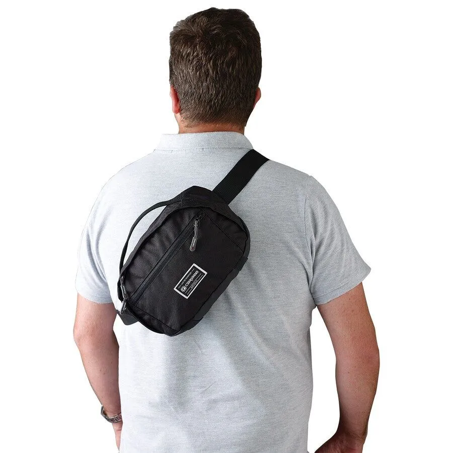 Caribee Power Shoulder Waist Bag - Black