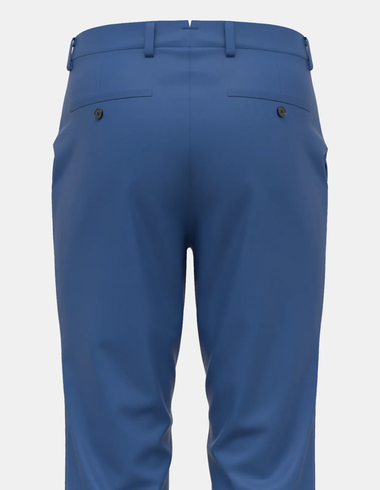 Cashmere Finish Twill - Cobalt Blue | Chino