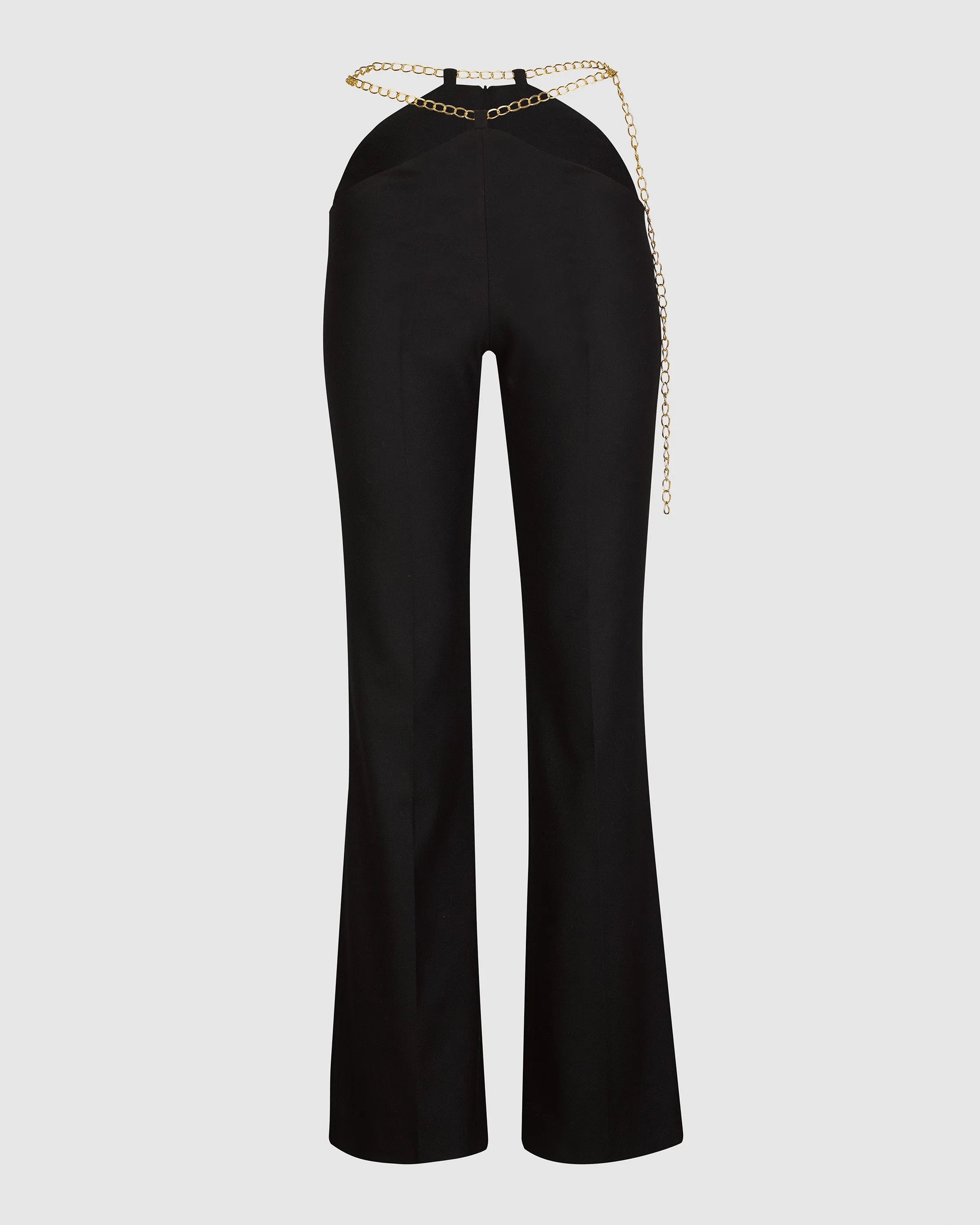 CHAIN WRIST TROUSERS IN BLACK