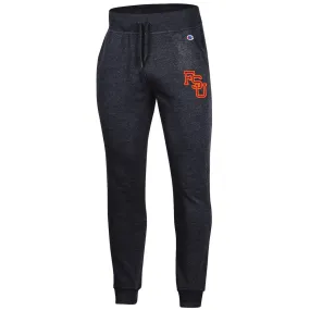 Champion Men's Vault Stacked FSU Tri-blend Fleece Jogger Pant - Black