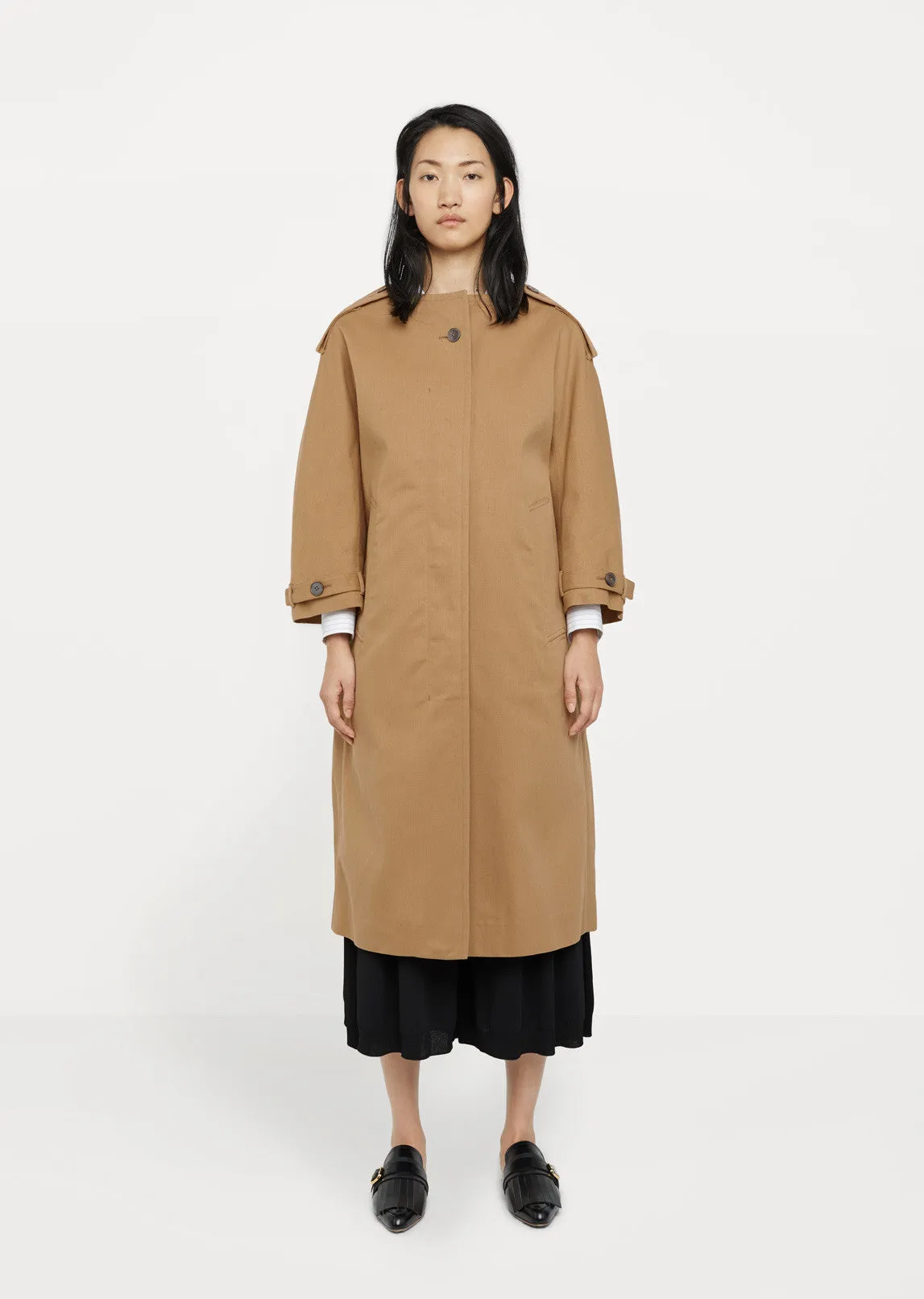 Clacson Round Neck Coat