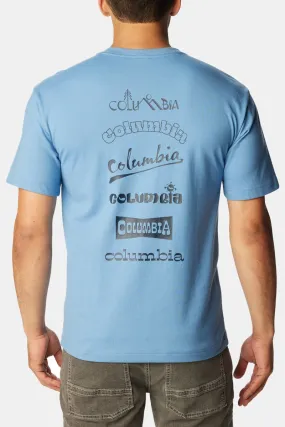 Columbia Burnt Lake Short Sleeve T-Shirt (Skyler/Branded Jumble)