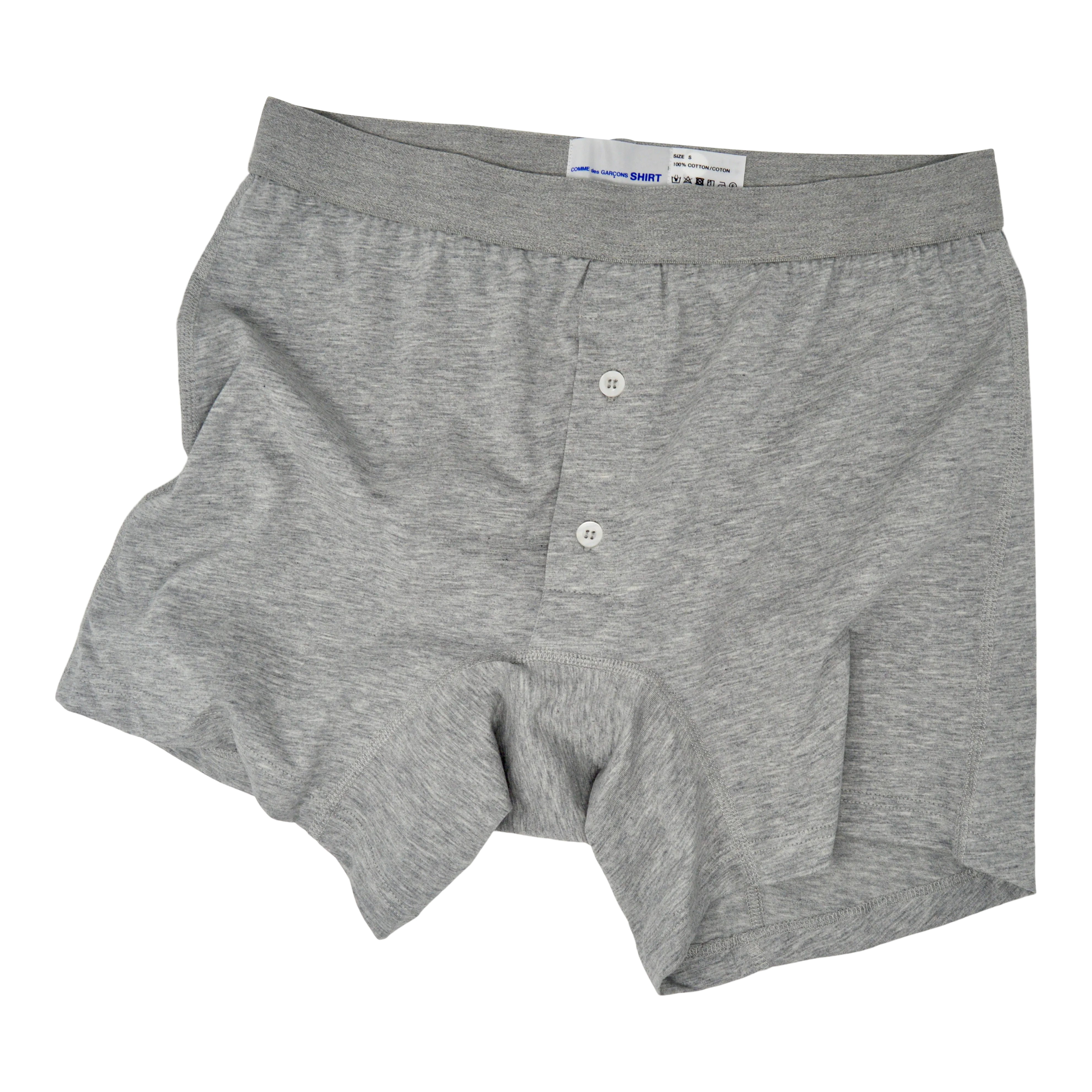 Comme des Garçons Shirt Boxer Shorts Heather Gray