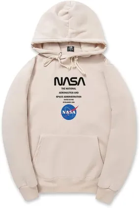 CORIRESHA Teen's NASA Hoodie Casual Drawstring Long Sleeve Fall Soft Cotton Sweatshirt