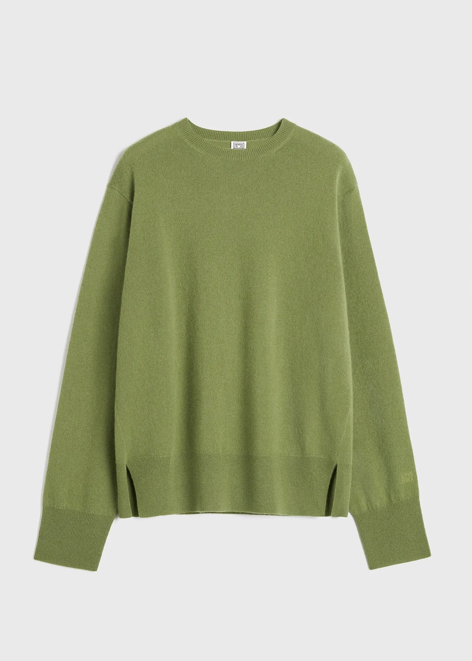 Crew-neck cashmere knit laurel