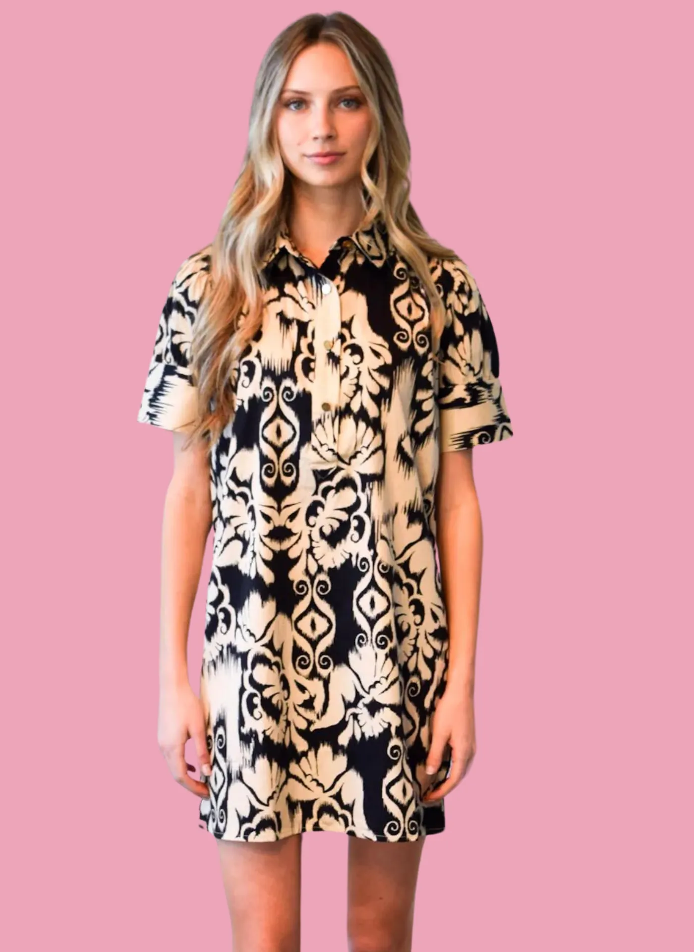 Damask Everything Dress