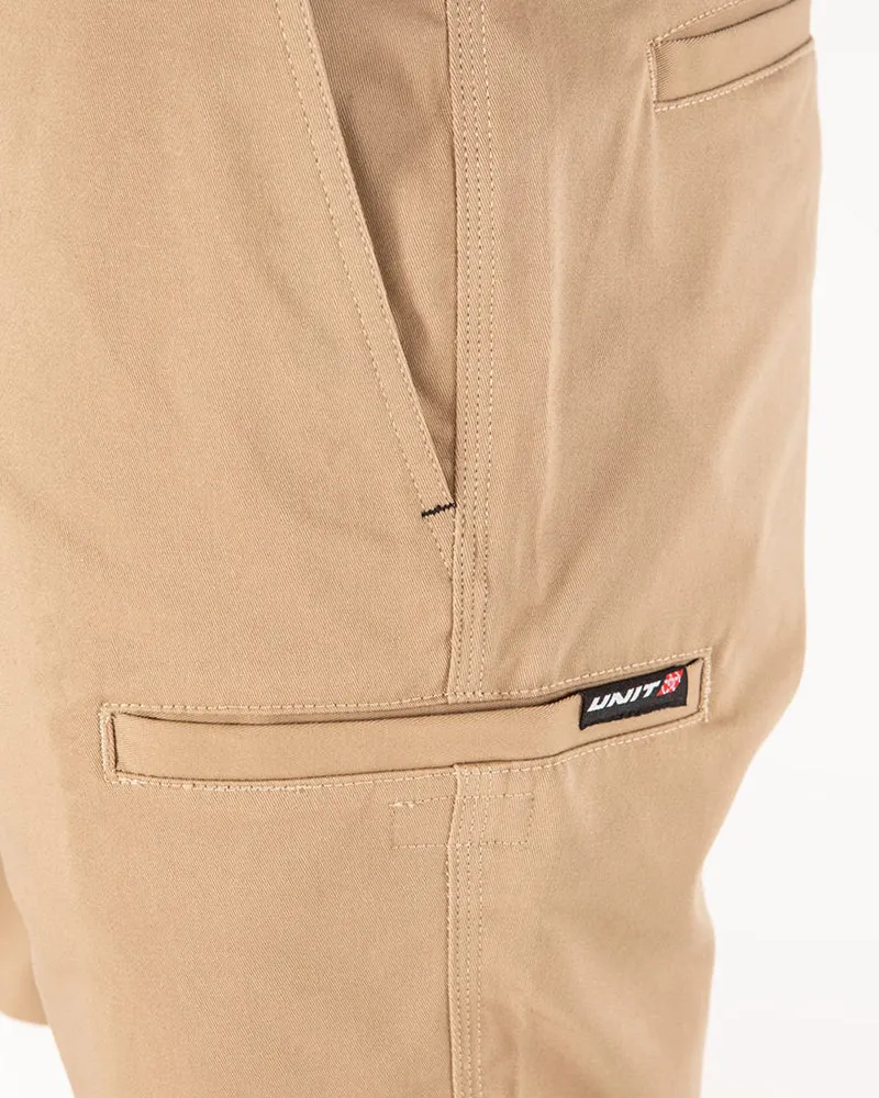 Demolition Stretch Cargo Short - Khaki