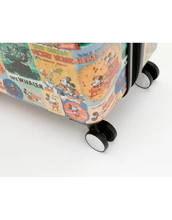 DISNEY MICKEY COMIC Medium Hard 4wheels Suitcase