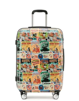 DISNEY MICKEY COMIC Medium Hard 4wheels Suitcase