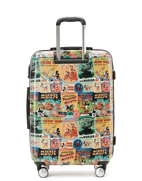 DISNEY MICKEY COMIC Medium Hard 4wheels Suitcase