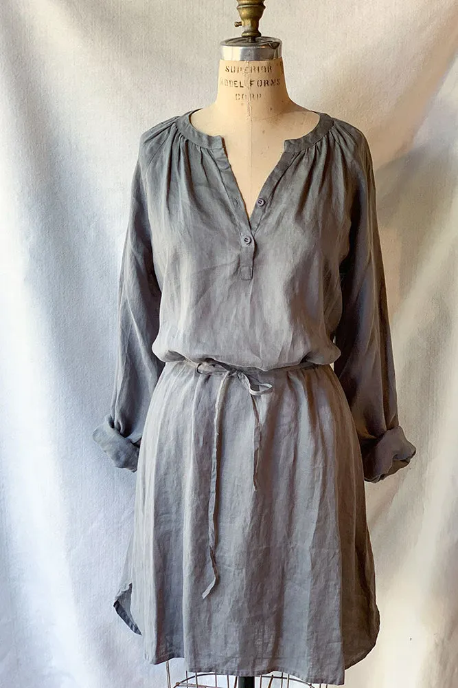 Dolma Linen Shirtdress