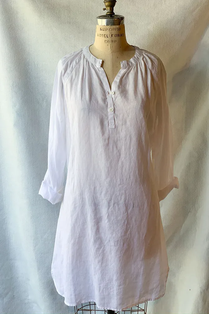 Dolma Linen Shirtdress