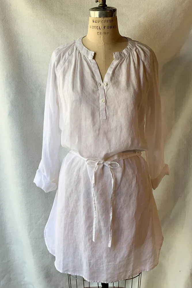 Dolma Linen Shirtdress