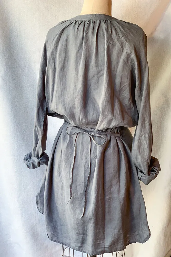 Dolma Linen Shirtdress