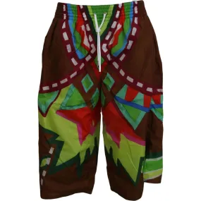 Dsquared² Exclusive Multicolor Printed Swim Shorts