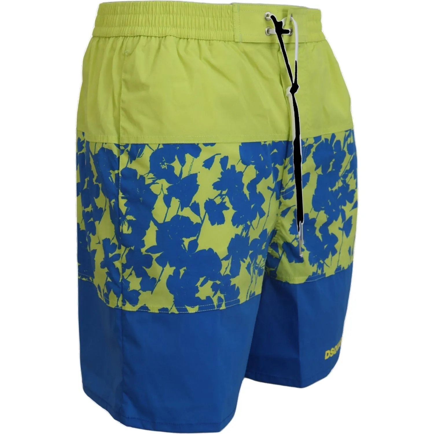 Dsquared² Exquisite Blue Green Swim Shorts Boxer