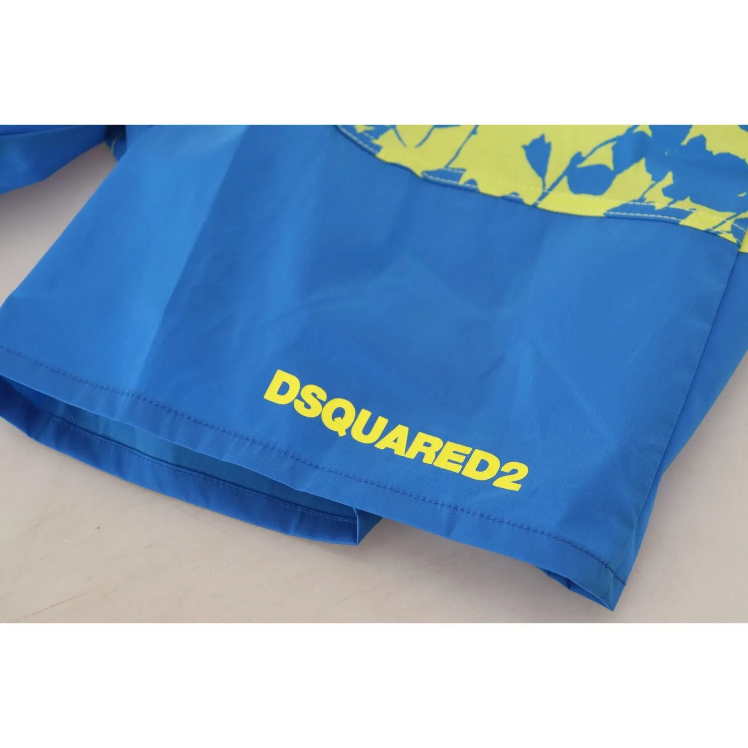 Dsquared² Exquisite Blue Green Swim Shorts Boxer