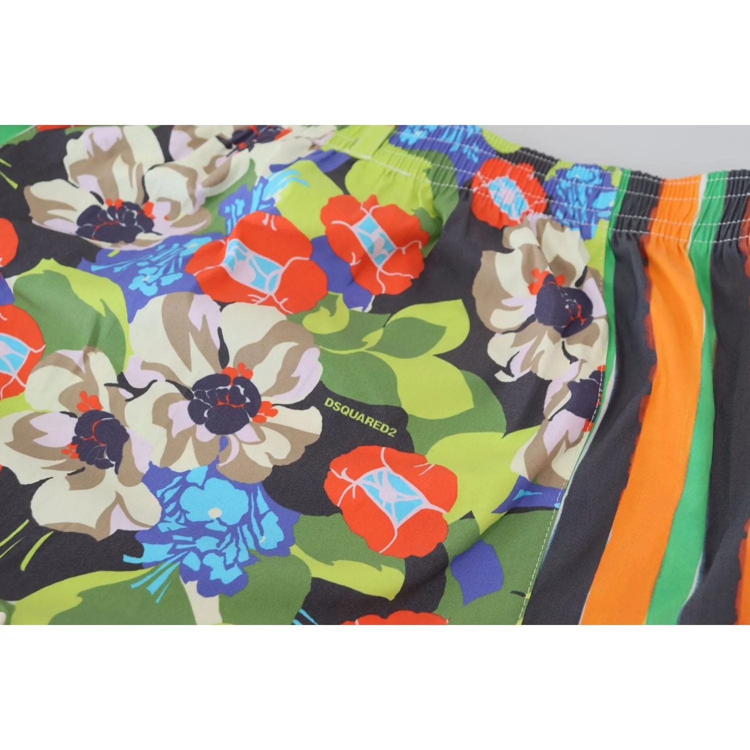 Dsquared² Multicolor Floral Men's Swim Shorts