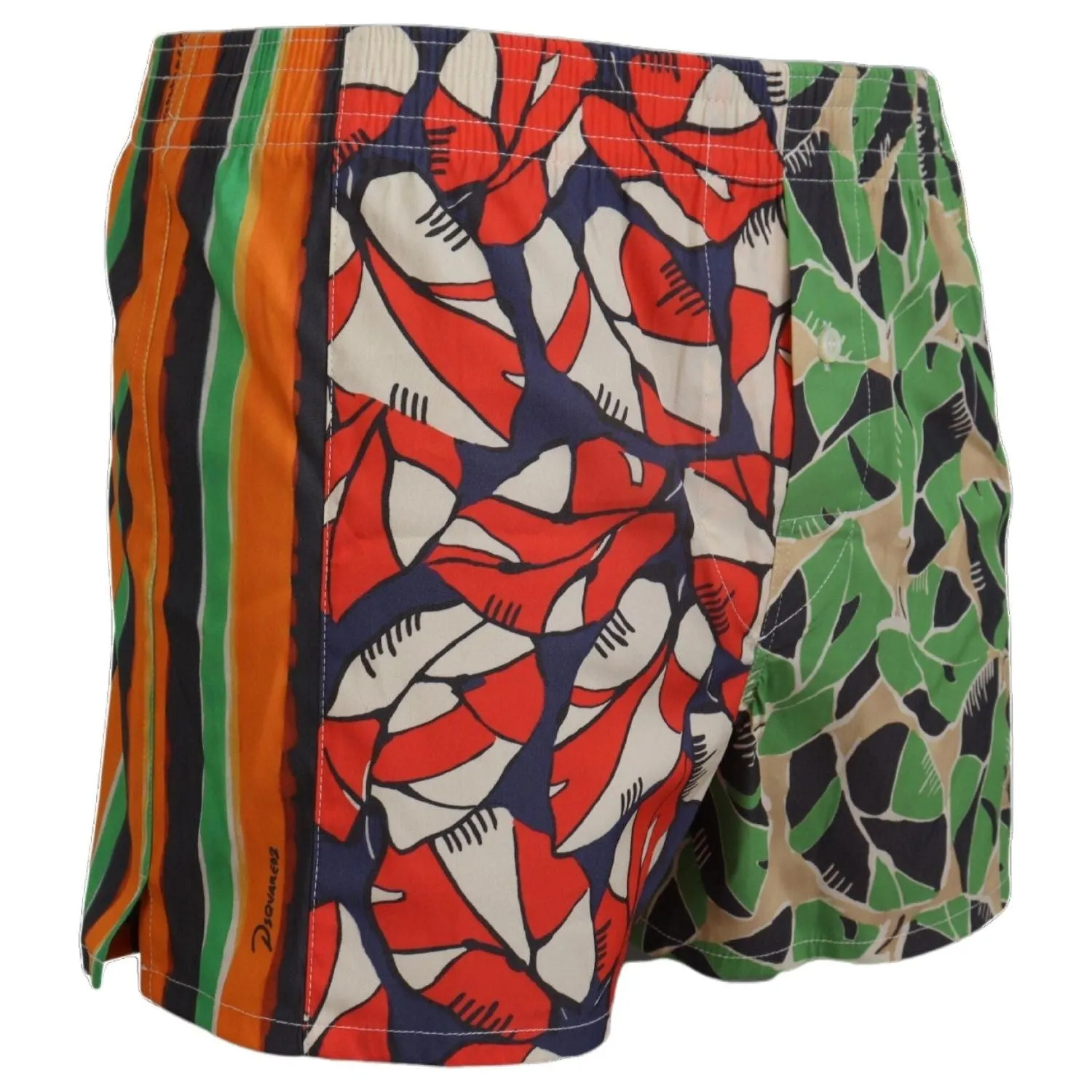 Dsquared² Multicolor Floral Men's Swim Shorts