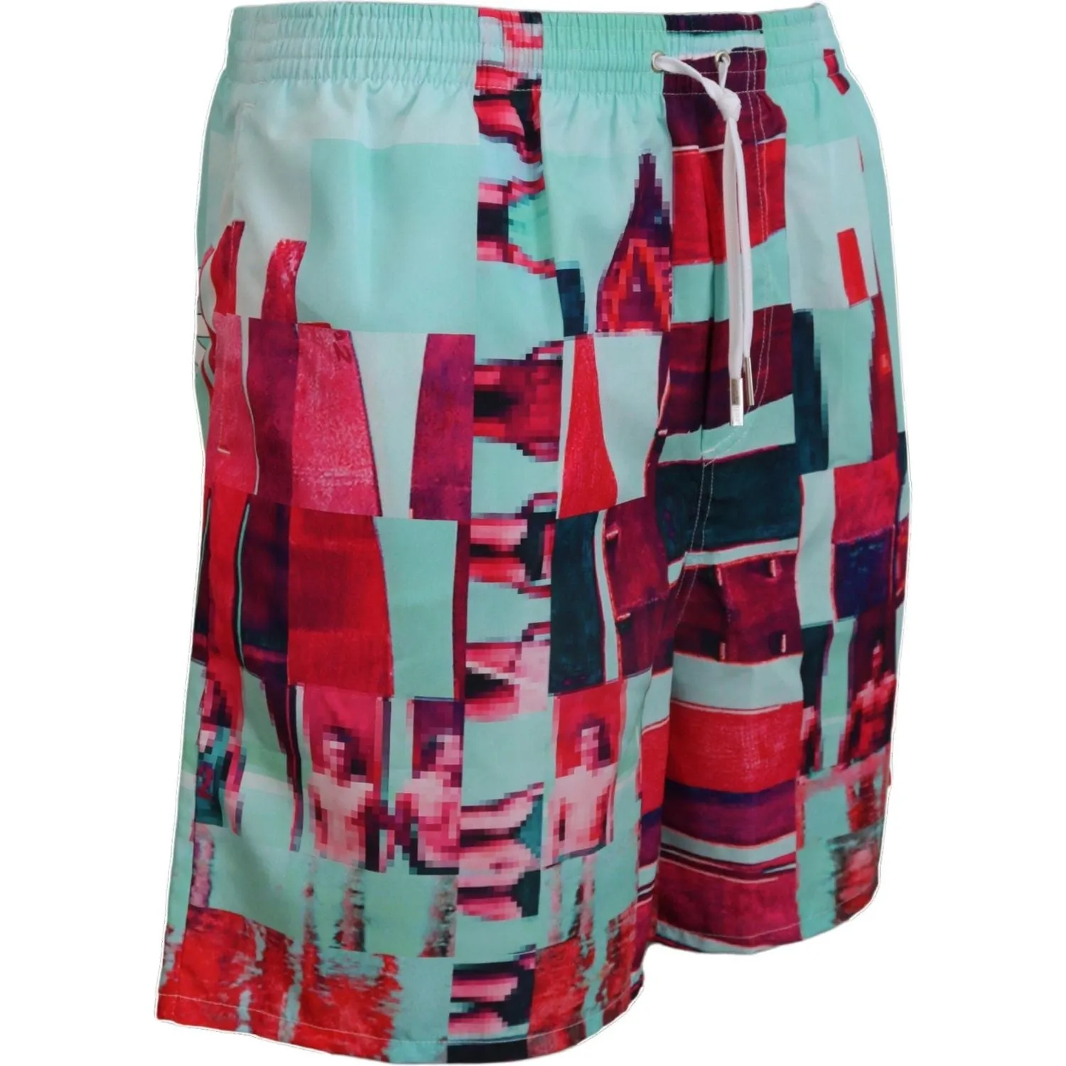 Dsquared² Multicolor Printed Swim Shorts Boxer