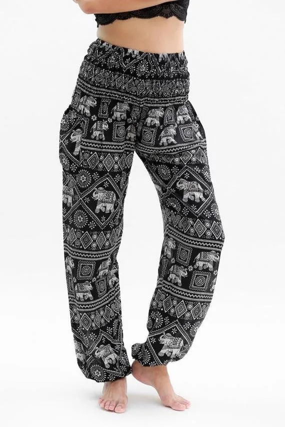 ELEPHANT Pants Women Boho Pants Hippie Pants Yoga